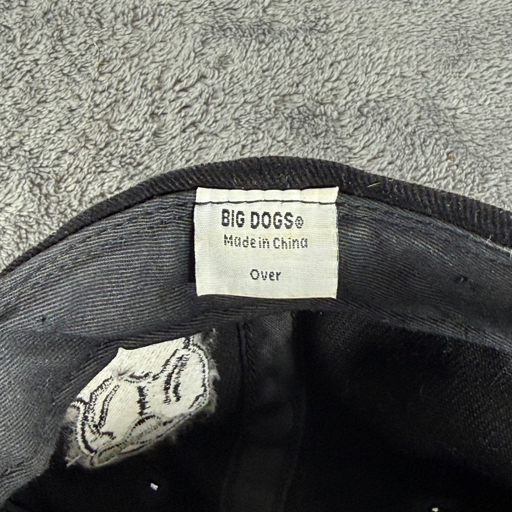 Big Dogs Baseball Cap Mens OSFA Black Im the Boss Adjustable Dad Hat - Picture 6 of 7